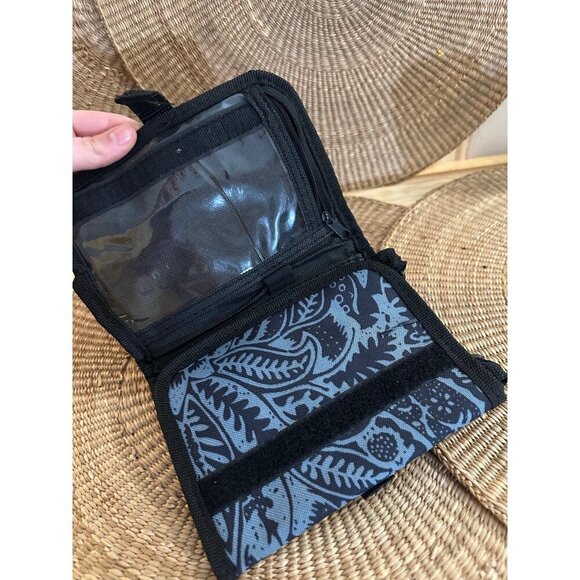 AARP Trifold Wallet Organizer with Black & Gray Pattern - Picture 9 of 9